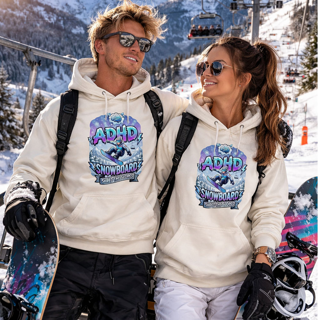 ADHD Snowboard II Unisex Hoodie