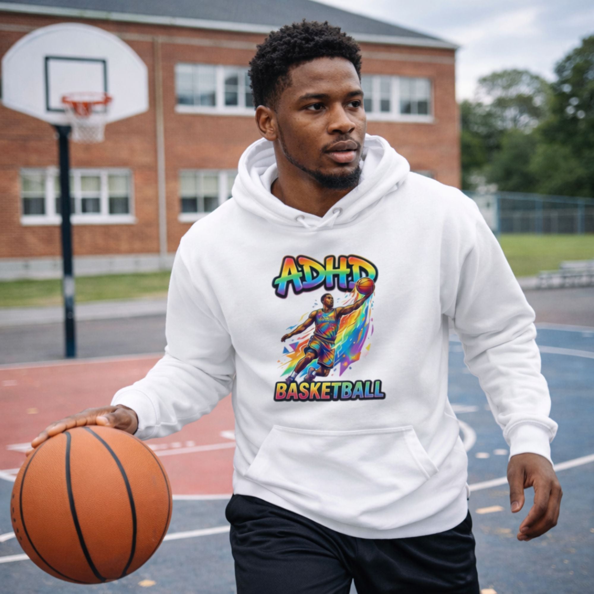 ADHD Basketball Hoodie