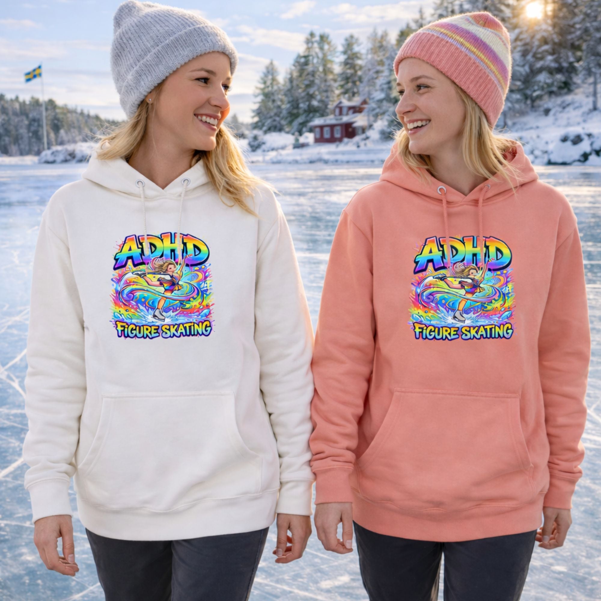ADHD ICE SKATING Hoodie