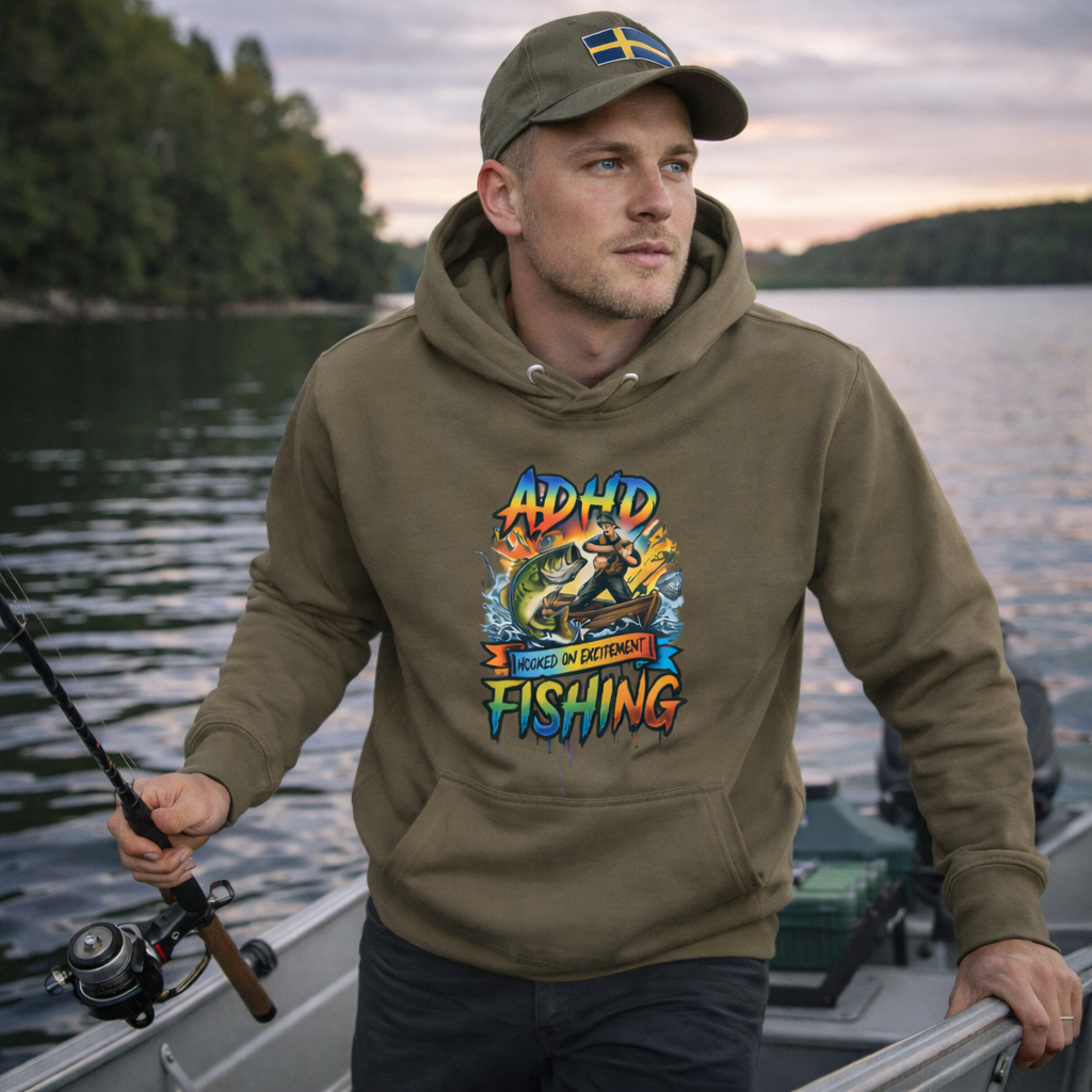 ADHD Fishing Hoodie