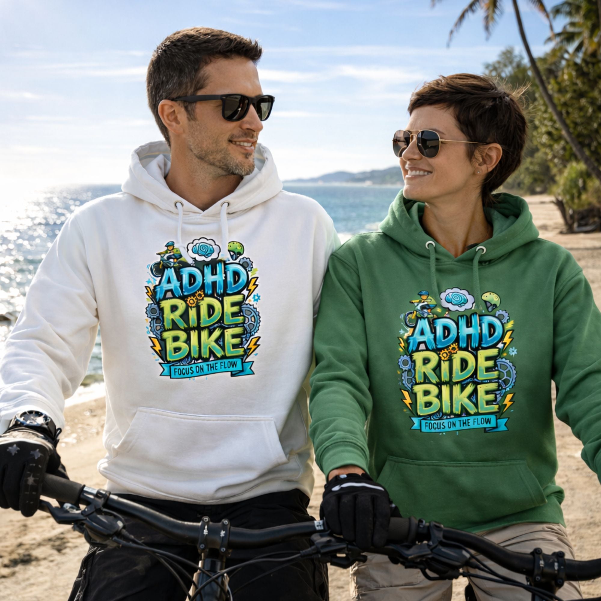 ADHD Ride Bike Unisex Hoodie
